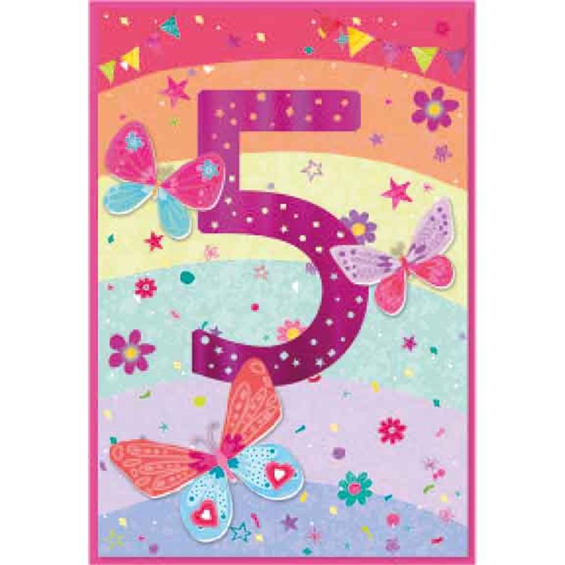 C50 JUVENILE GIRL 5TH BIRTHDAY SIMON ELVIN 6S