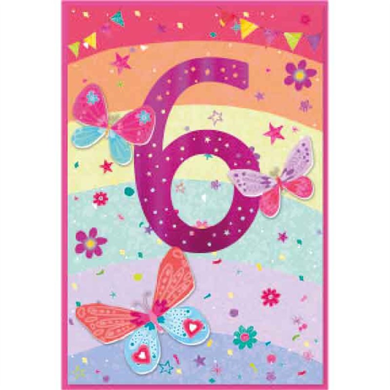 C50 JUVENILE GIRL 6TH BIRTHDAY SIMON ELVIN 6S