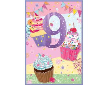 C50 JUVENILE GIRL 9TH BIRTHDAY SIMON ELVIN 6S