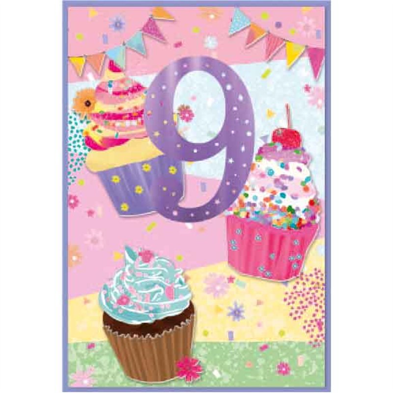 C50 JUVENILE GIRL 9TH BIRTHDAY SIMON ELVIN 6S