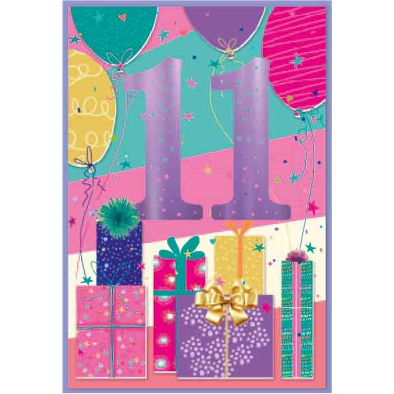 C50 JUVENILE GIRL 11TH BIRTHDAY SIMON ELVIN 6S