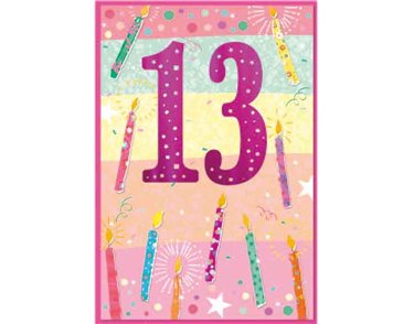 C50 JUVENILE GIRL 13TH BIRTHDAY SIMON ELVIN 6S