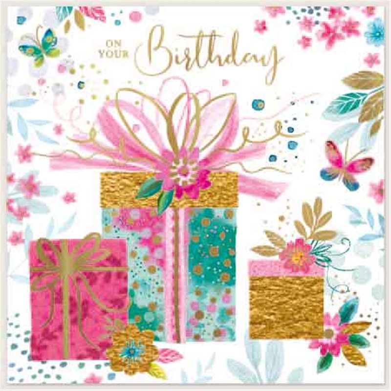 SQUARE CONTEMPORARY BIRTHDAY SIMON ELVIN 6S