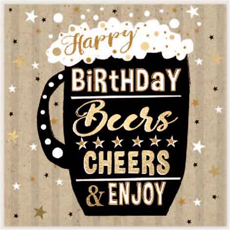 SQUARE CONTEMPORARY BIRTHDAY SIMON ELVIN 6S