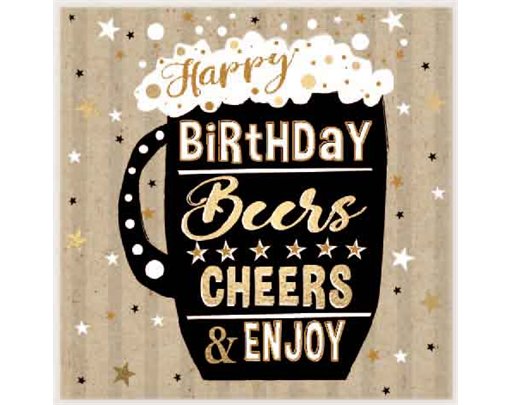SQUARE CONTEMPORARY BIRTHDAY SIMON ELVIN 6S