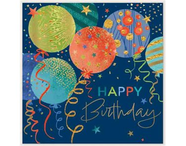 SQUARE CONTEMPORARY BIRTHDAY SIMON ELVIN 6S