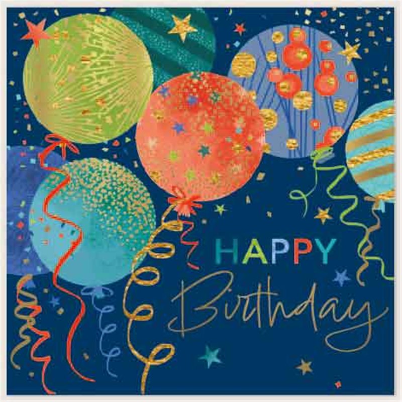 SQUARE CONTEMPORARY BIRTHDAY SIMON ELVIN 6S