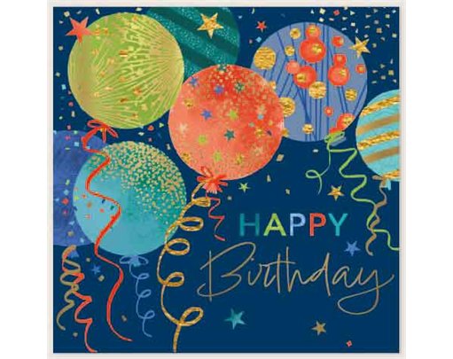 SQUARE CONTEMPORARY BIRTHDAY SIMON ELVIN 6S