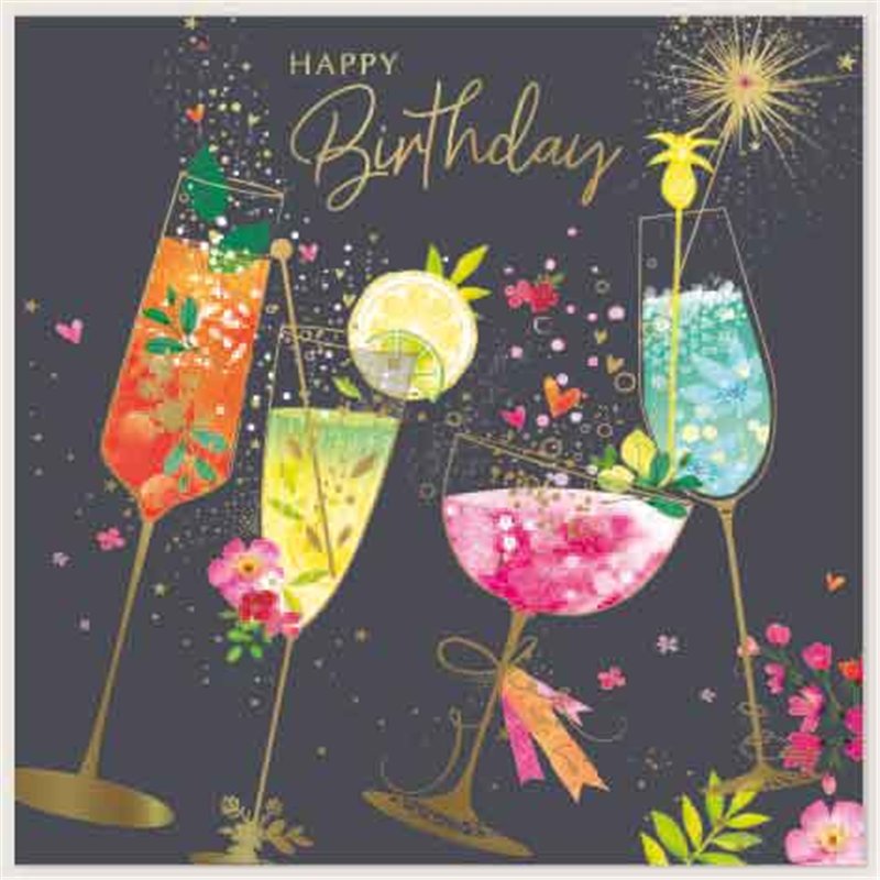 SQUARE CONTEMPORARY BIRTHDAY SIMON ELVIN 6S