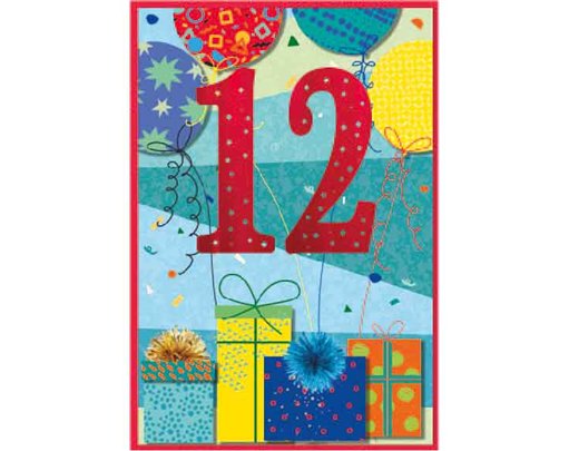 C50 JUVENILE BOY 12TH BIRTHDAY SIMON ELVIN 6S