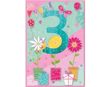 C50 JUVENILE GIRL 3RD BIRTHDAY SIMON ELVIN 6S