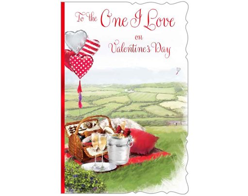 C75-I TRADITIONAL NEUTRAL ONE I LOVE VALENTINES 6S