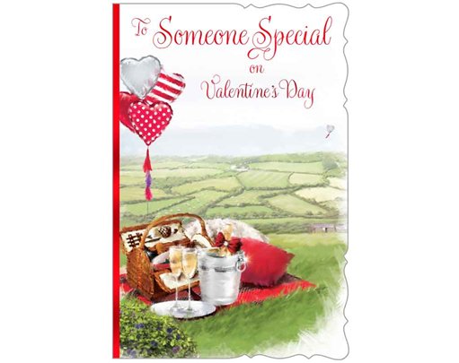 C75-I TRADITIONAL NEUTRAL SOMEONE SPECIAL VALENTINES 6S
