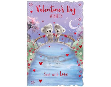 C75-I CUTE NEUTRAL OPEN VALENTINES 6S