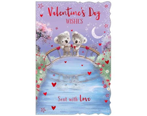 C75-I CUTE NEUTRAL OPEN VALENTINES 6S