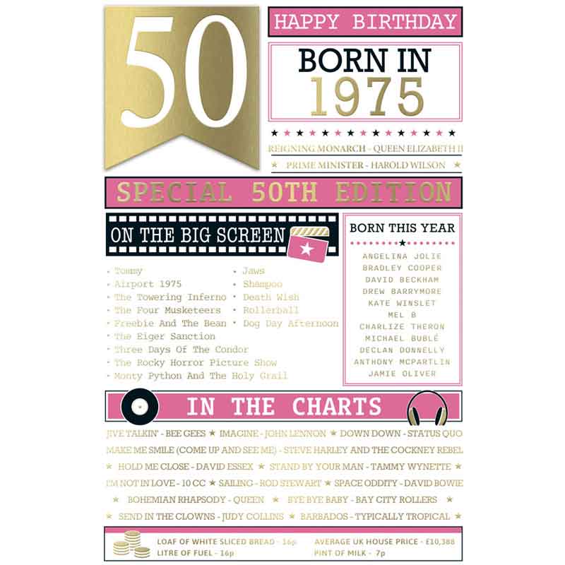 C75 FEMALE AGE 50 GENERATIONS COLLECTION 6S