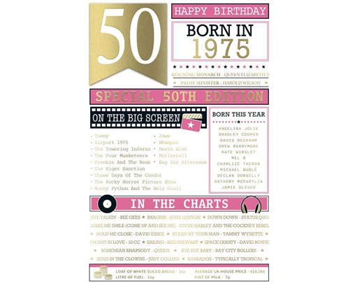 C75 FEMALE AGE 50 GENERATIONS COLLECTION 6S
