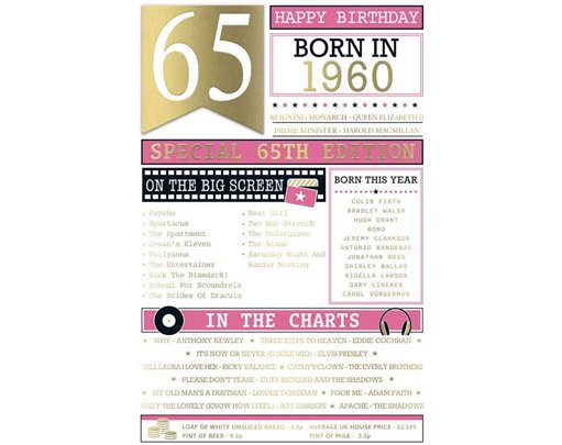 C75 FEMALE AGE 65 GENERATIONS COLLECTION 6S
