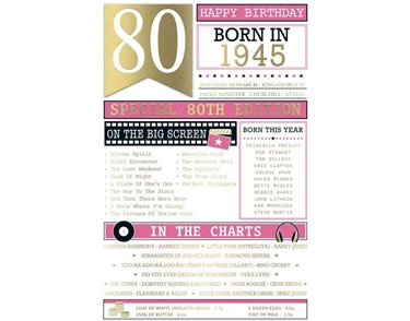 C75 FEMALE AGE 80 GENERATIONS COLLECTION 6S
