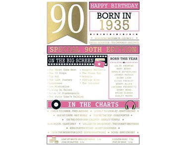C75 FEMALE AGE 90 GENERATIONS COLLECTION 6S