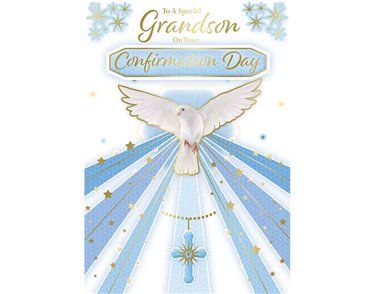 C50 GRANDSON ON YOUR CONFIRMATION DAY SILVERLINE 12S