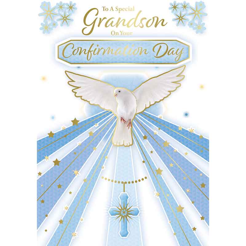 C50 GRANDSON ON YOUR CONFIRMATION DAY SILVERLINE 12S
