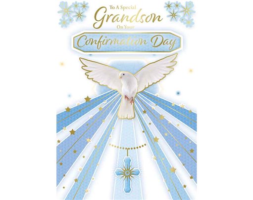 C50 GRANDSON ON YOUR CONFIRMATION DAY SILVERLINE 12S