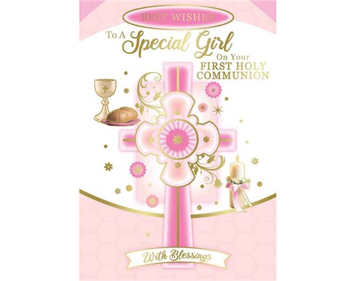 C50 SPECIAL GIRL ON YOUR HOLY COMMUNION SILVERLINE 12S