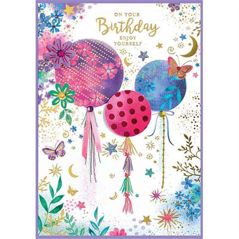 C50 CONTEMP FEM OPEN BIRTHDAY ISABELS GARDEN 6S