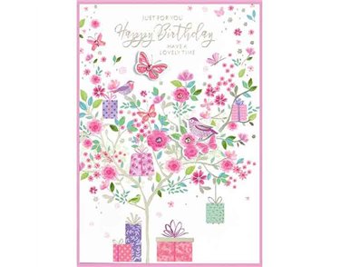 C50 TRAD FEMALE OPEN BIRTHDAY ISABELS GARDEN 6S