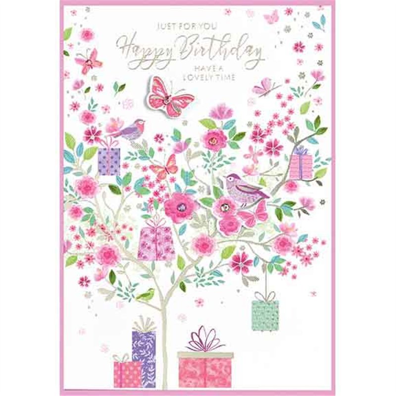 C50 TRAD FEMALE OPEN BIRTHDAY ISABELS GARDEN 6S