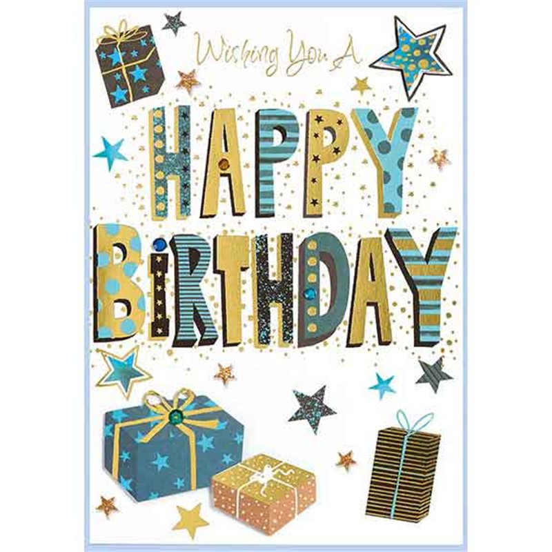 C50 TRAD MALE OPEN BIRTHDAY ISABELS GARDEN 6S