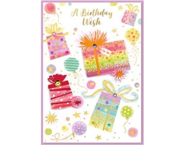 C50 TRAD FEMALE OPEN BIRTHDAY ISABELS GARDEN 6S