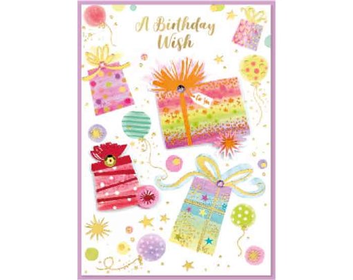 C50 TRAD FEMALE OPEN BIRTHDAY ISABELS GARDEN 6S