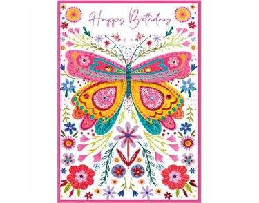 C50 TRAD FEMALE OPEN BIRTHDAY ISABELS GARDEN 6S