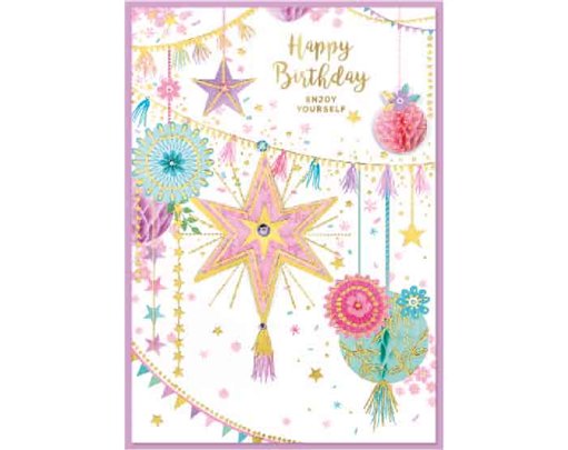 C50 TRAD FEMALE OPEN BIRTHDAY ISABELS GARDEN 6S