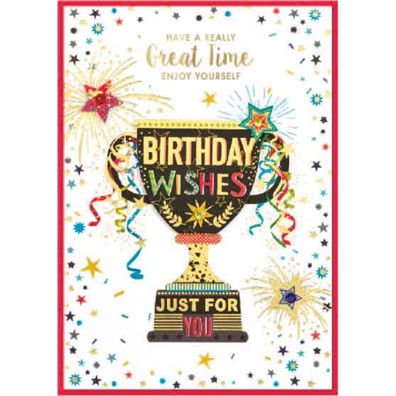 C50 TRAD MALE OPEN BIRTHDAY ISABELS GARDEN 6S