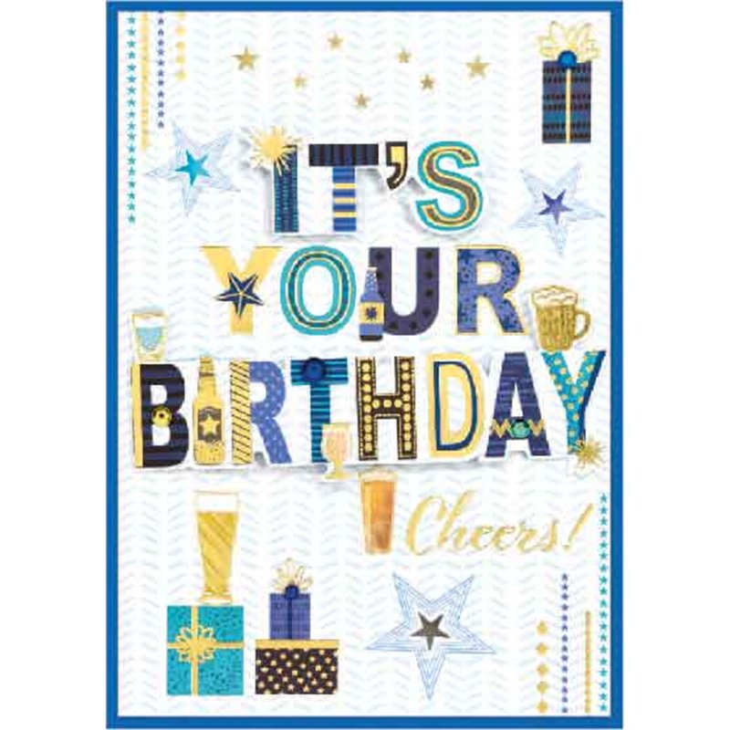 C50 TRAD MALE OPEN BIRTHDAY ISABELS GARDEN 6S