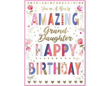 C90 GRANDDAUGHTER BIRTHDAY SIMON ELVIN 6S