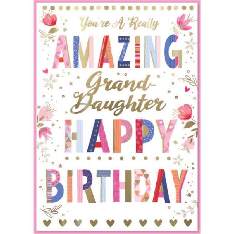 C90 GRANDDAUGHTER BIRTHDAY SIMON ELVIN 6S