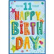 C50 JUVENILE BOY 11TH BIRTHDAY SIMON ELVIN 6S
