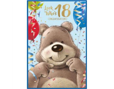 C75 CUTE MALE 18TH BIRTHDAY SIMON ELVIN 6S