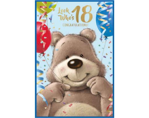 C75 CUTE MALE 18TH BIRTHDAY SIMON ELVIN 6S