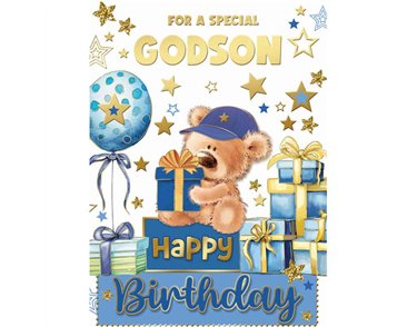 C50 CUTE GODSON BIRTHDAY SILVERLINE 12S