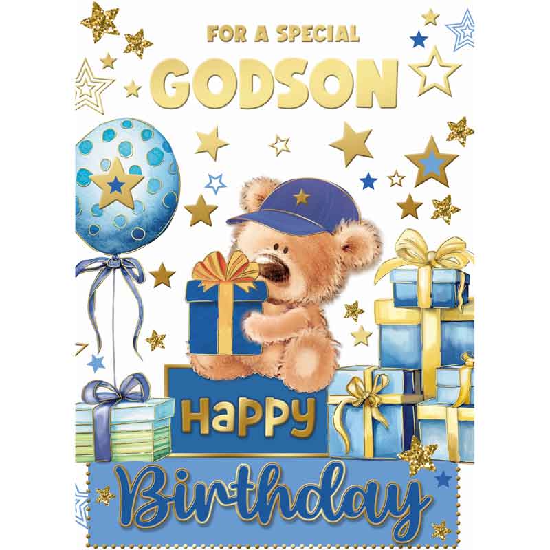 C50 CUTE GODSON BIRTHDAY SILVERLINE 12S