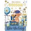 C50 CUTE GODSON BIRTHDAY SILVERLINE 12S