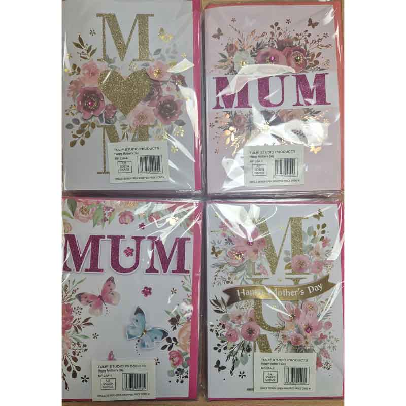 C50 HANDMADE MOTHERS DAT CARDS 6S