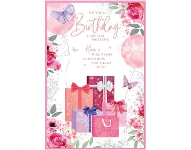 C75 CONTEMPORARY FEMALE BIRTHDAY SIMON ELVIN 6S
