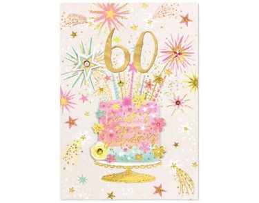 C50 FEMALE 60TH BIRTHDAY ISABELS GARDEN 6S