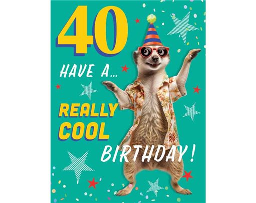 C50 AGE 40 MALE BIRTHDAY CHUCKLES 6S